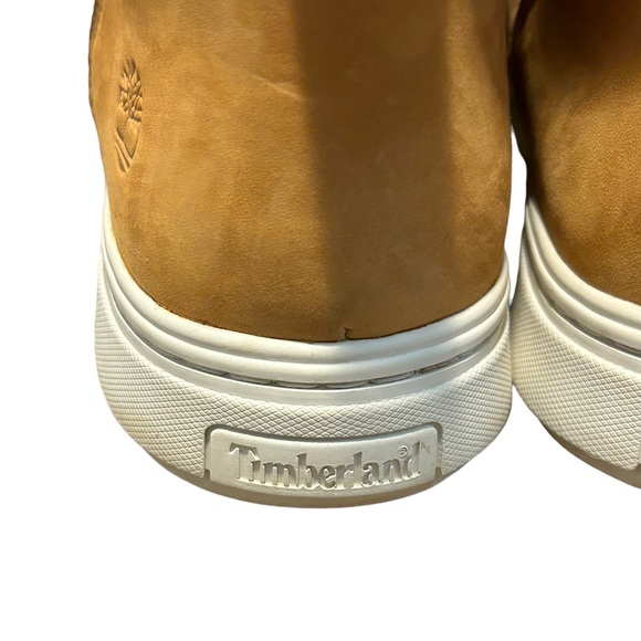 TIMBERLAND Women's Tan Genuine Leather Round Toe Comfortable Bootie-Size 9.5 - Picture 4 of 13